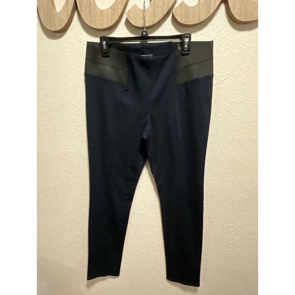 One Song Authentic Denim Women's Navy Blue Leggings Size L‎